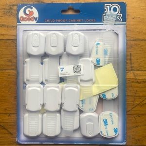 9 childproof cabinet locks